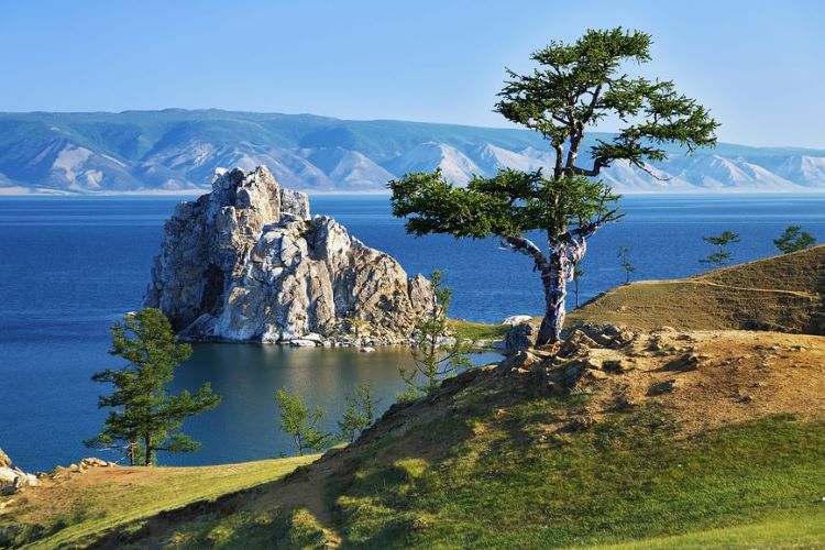 Image of Olkhon Island in Lake Baikhal, Russia